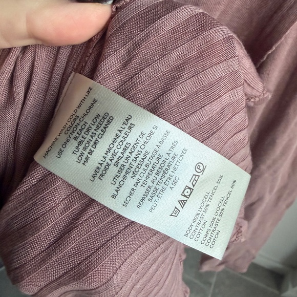 Free People Top in Antique Oak Size Large - Picture 3 of 7